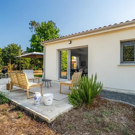 L'air Du Medoc - Jolie Maison Pour 6 Avec Jardin Cussac-Fort-Medoc